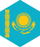 Kazahstāna flag
